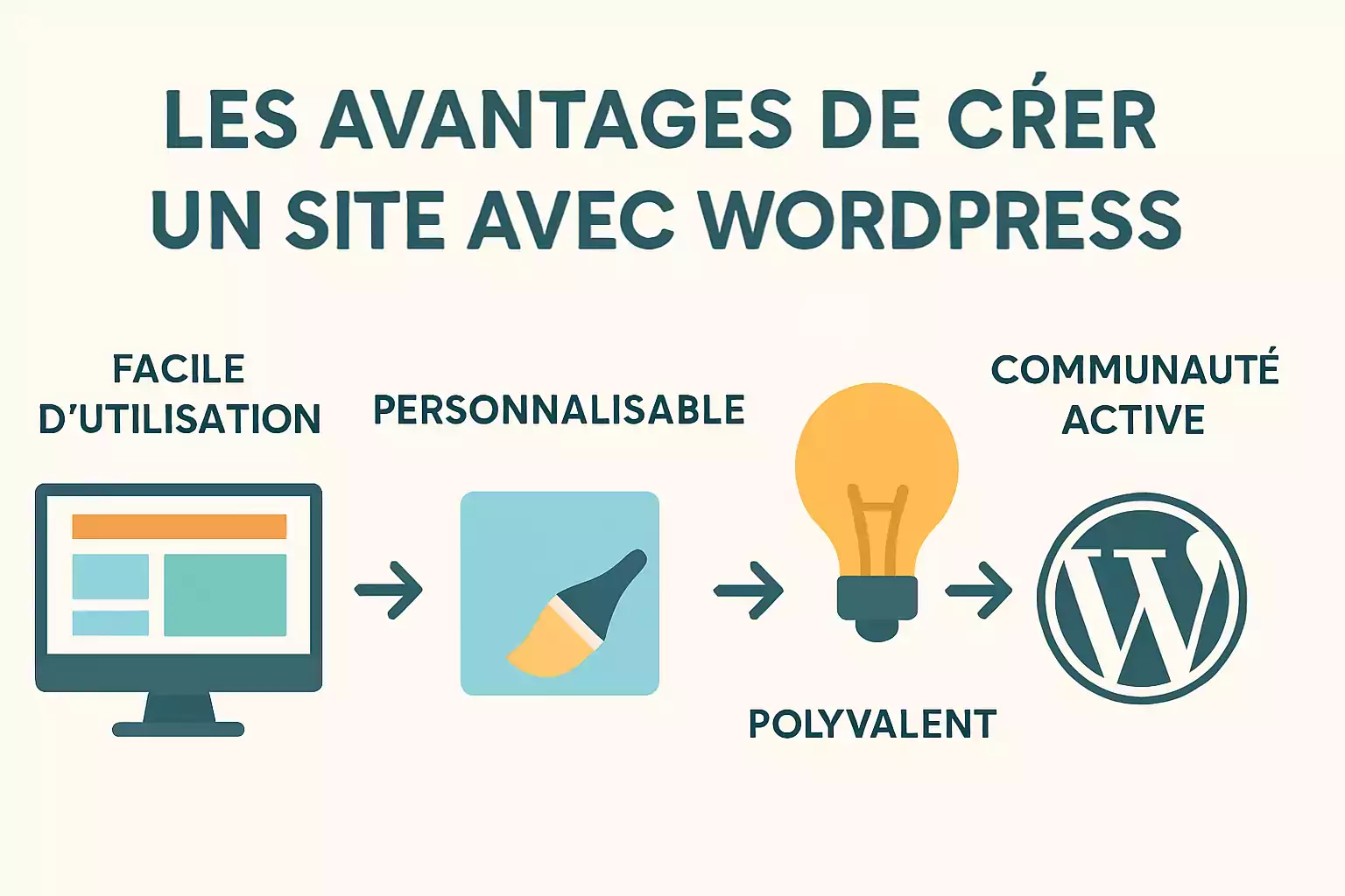 Les Avantages Incontournables de Créer un Site Web avec WordPress