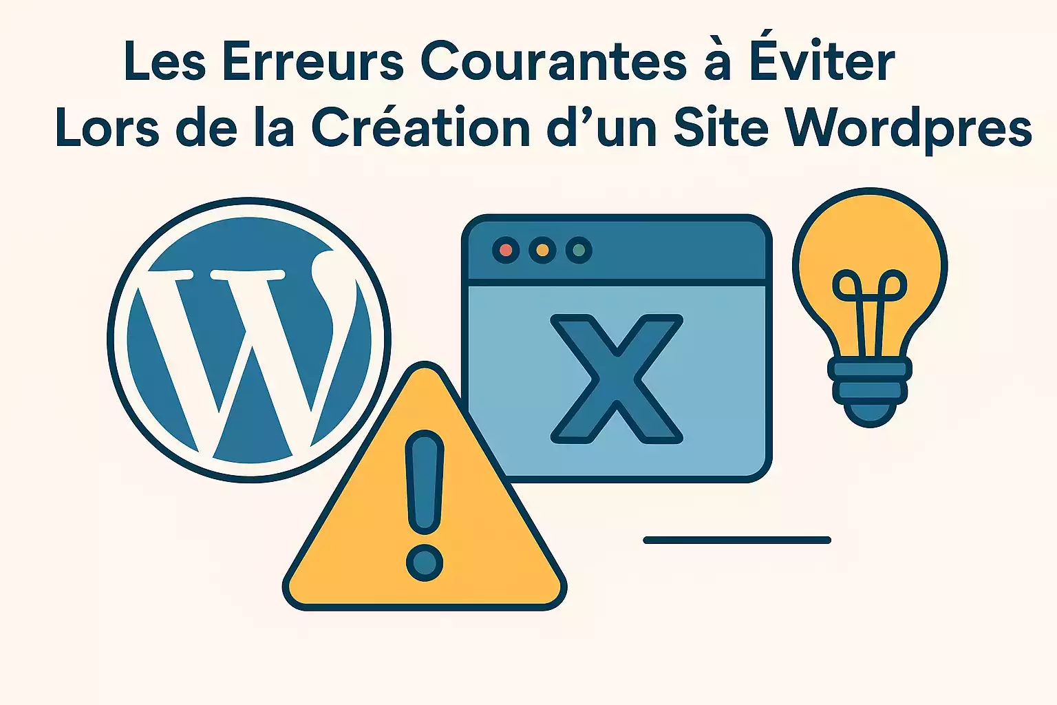 Les Erreurs Courantes à Éviter Lors de la Création d’un Site WordPress