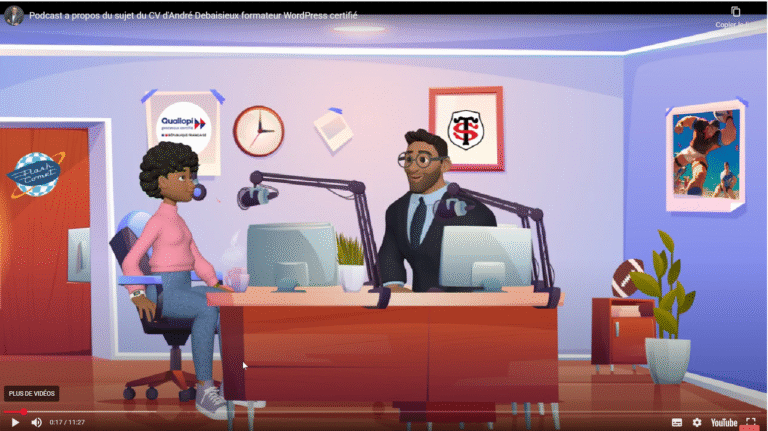 des formateurs discuttent autour d'une table sur la creation de site internet a toulouse