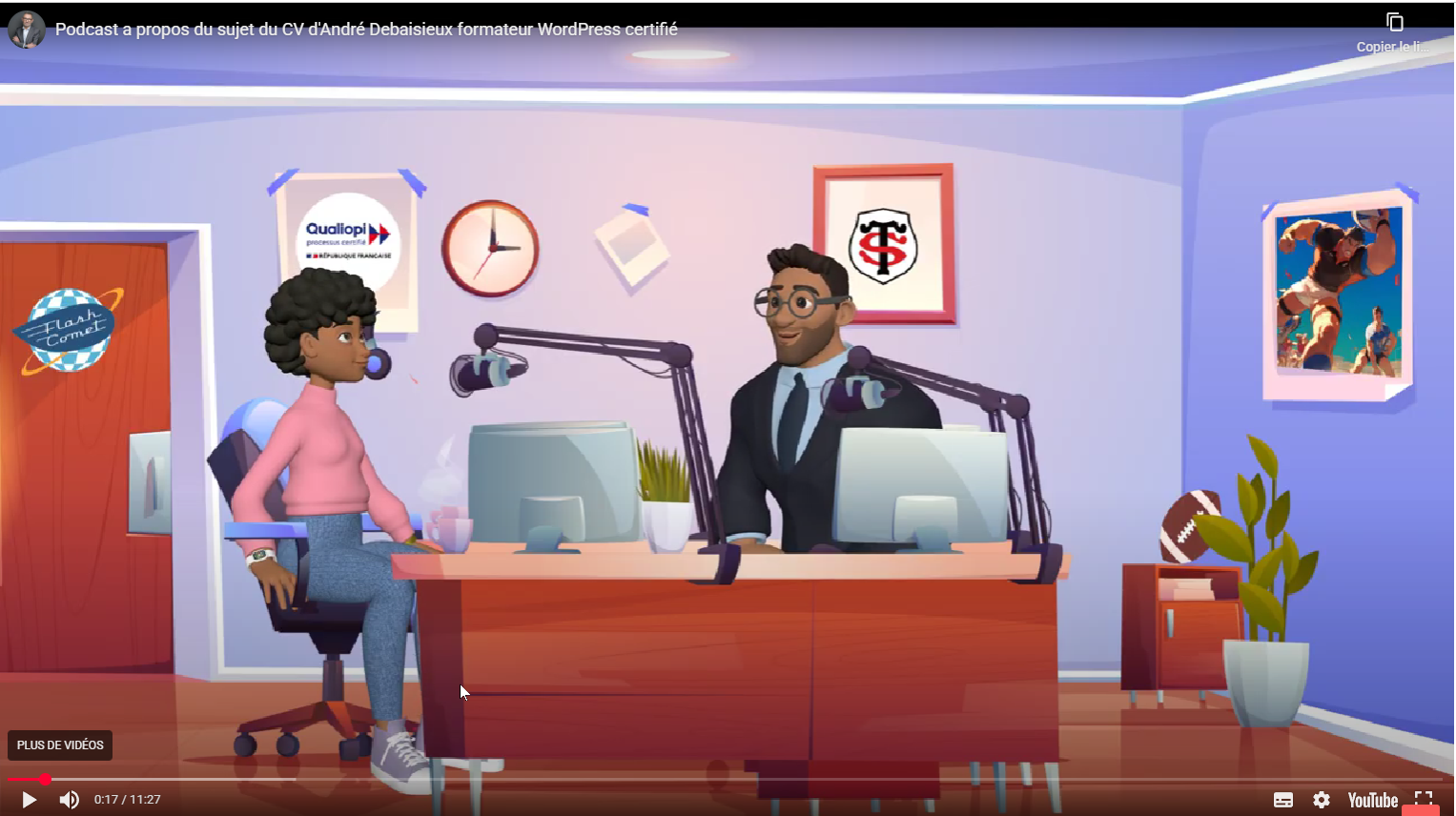 des formateurs discuttent autour d'une table sur la creation de site internet a toulouse