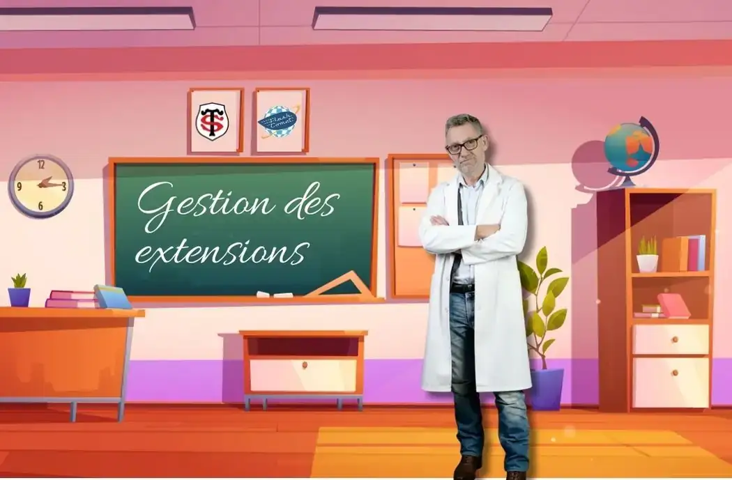 Gestion des extensions